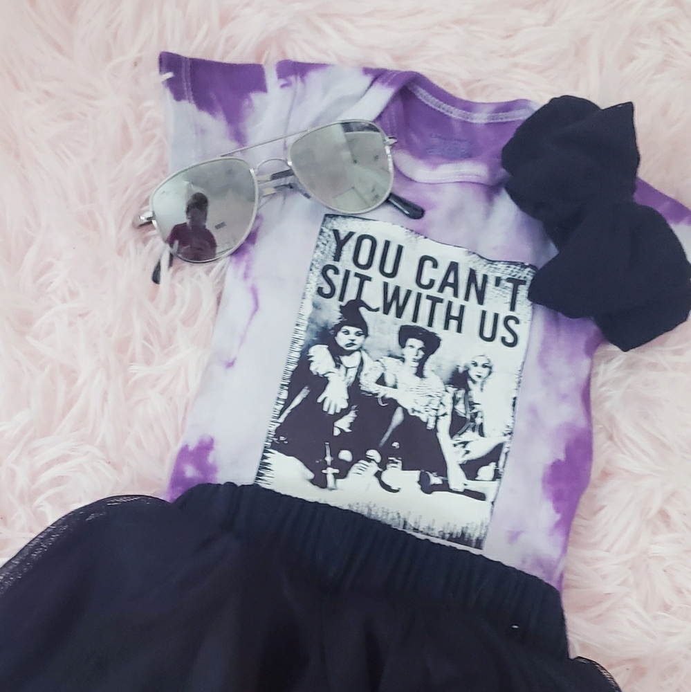 Hocus Pocus Mean Girls Tie Dye Onesie